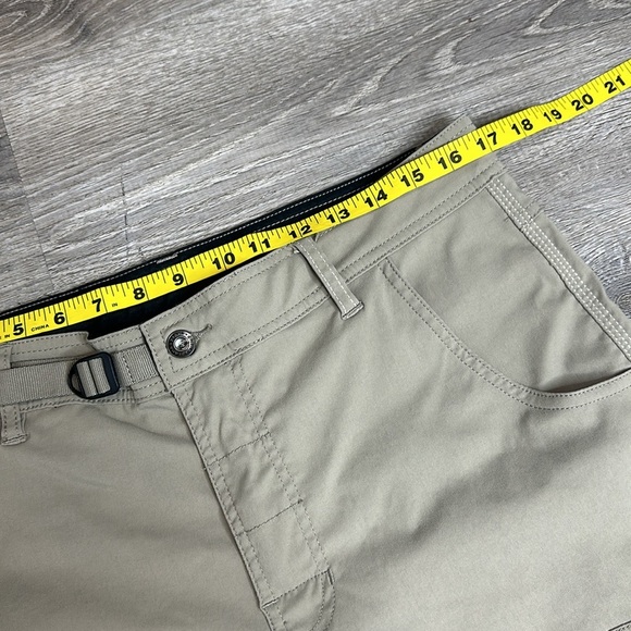 Prana Men’s Stretch Zion Convertible Cargo Pants in Sandbar Sz Med x 30L - Picture 9 of 13